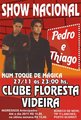 Cartaz - Pagigraf - Pedro e Thiago - Clube Floresta